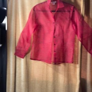 Robbie Bee see through blouse